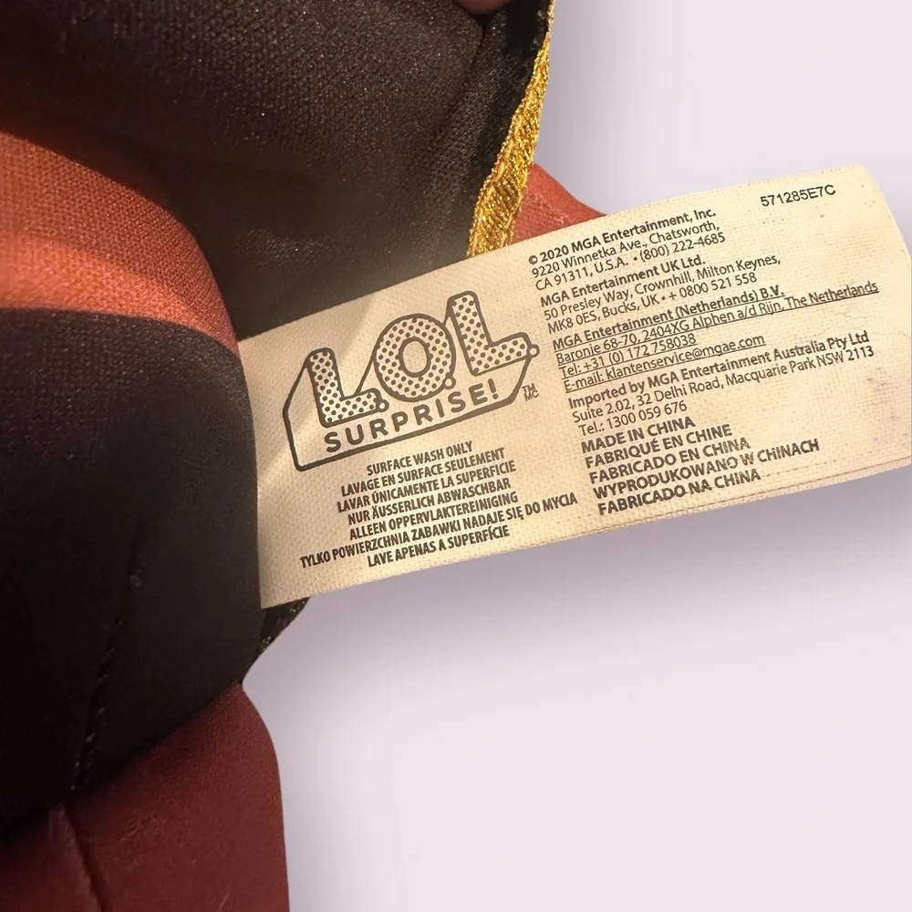 L.O.L. Surprise! Queen Bee Huggable Plush Doll Stuffed Animal 2020